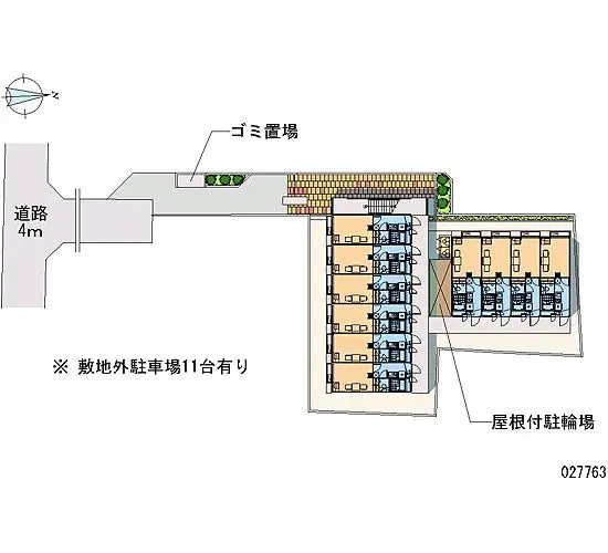 ★手数料０円★さいたま市北区今羽町　月極駐車場（LP）